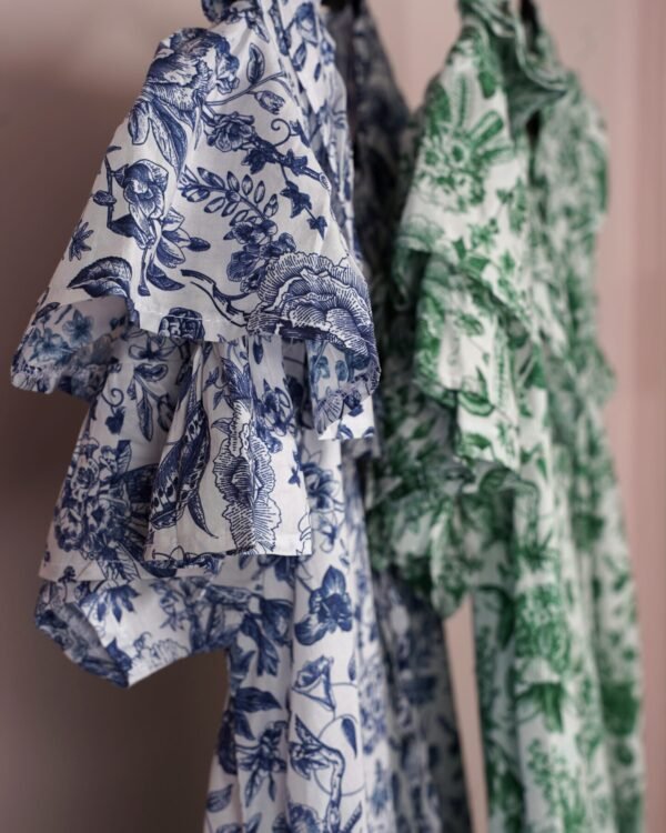Chinois Printed Night Gown
