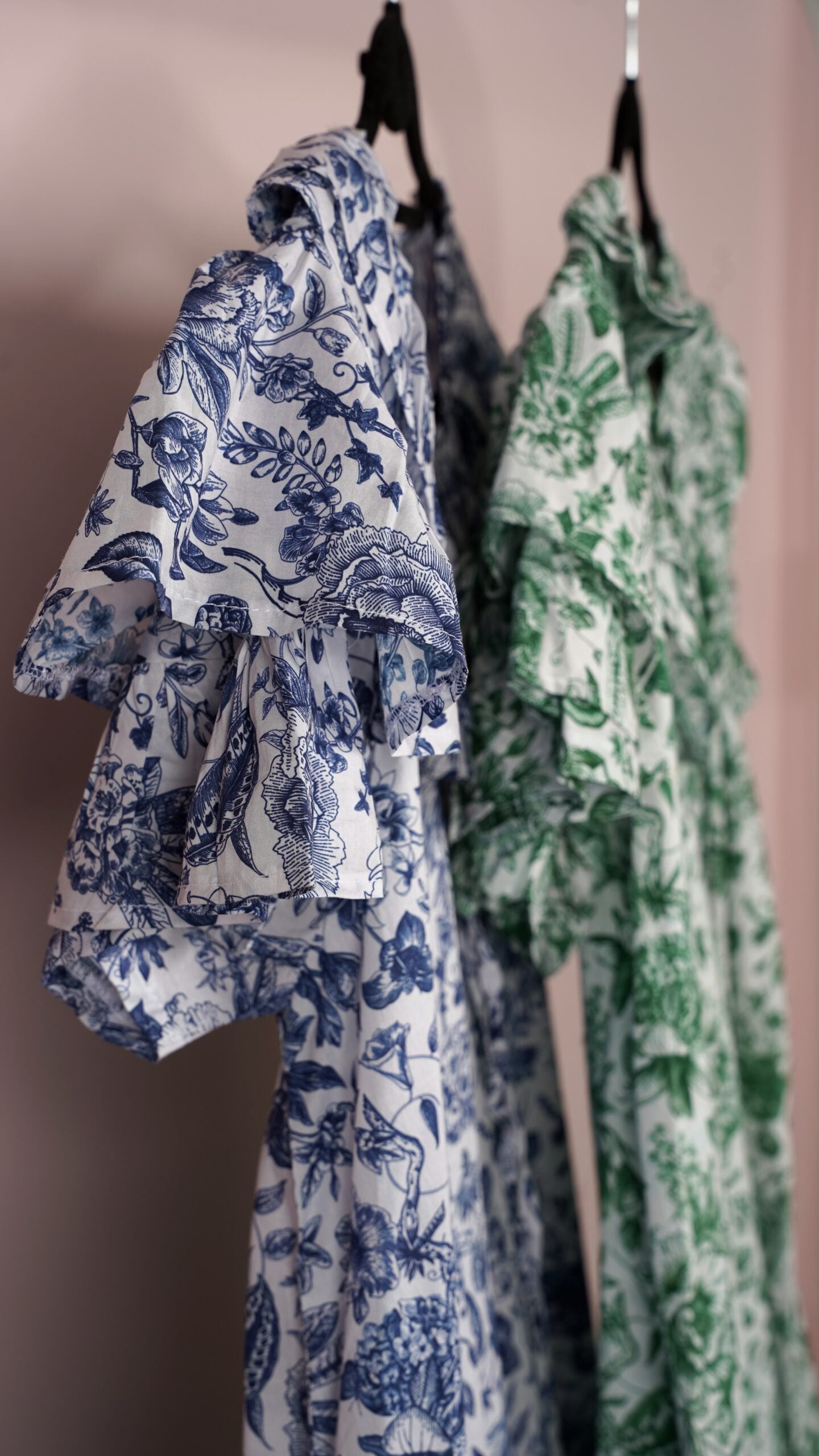 Chinois Printed Night Gown full view